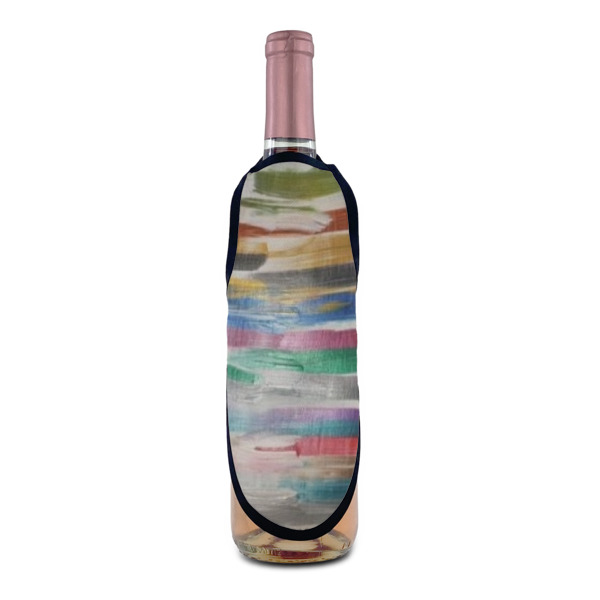 Custom Design - Wine Bottle Apron - IN CONTEXT