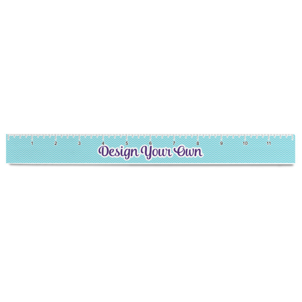 Custom Design - Plastic Ruler - 12" - FRONT