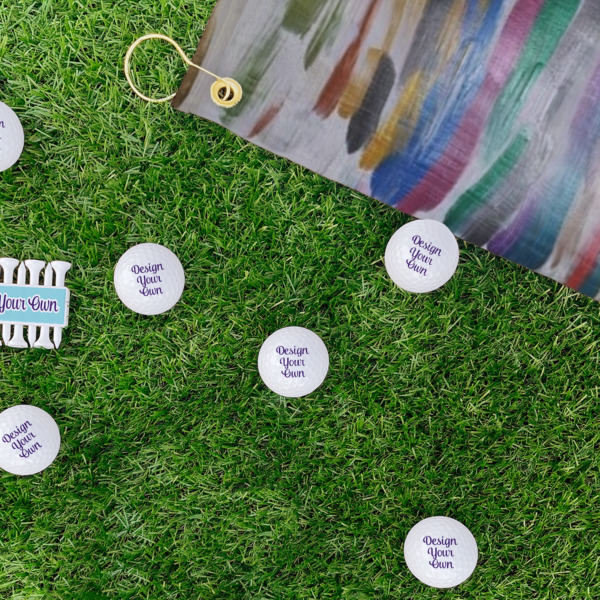 Custom Design - Golf Balls - Generic - Set of 12 - LIFESTYLE