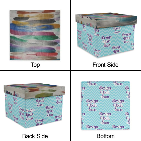 Custom Design - Gift Boxes with Lid - Canvas Wrapped - Medium - Approval