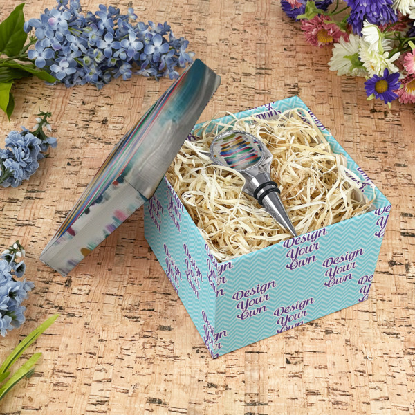 Custom Design - Gift Boxes with Lid - Canvas Wrapped - Medium - In Context