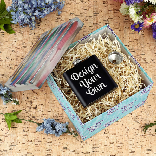 Custom Design - Gift Boxes with Lid - Canvas Wrapped - Large - In Context