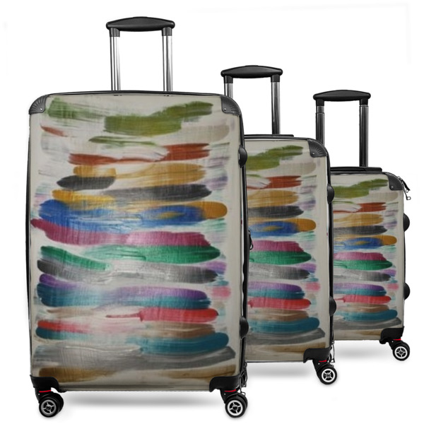 Custom Design Your Own 3-Piece Luggage Set - 20" Carry On - 24" Medium Checked - 28" Large Checked