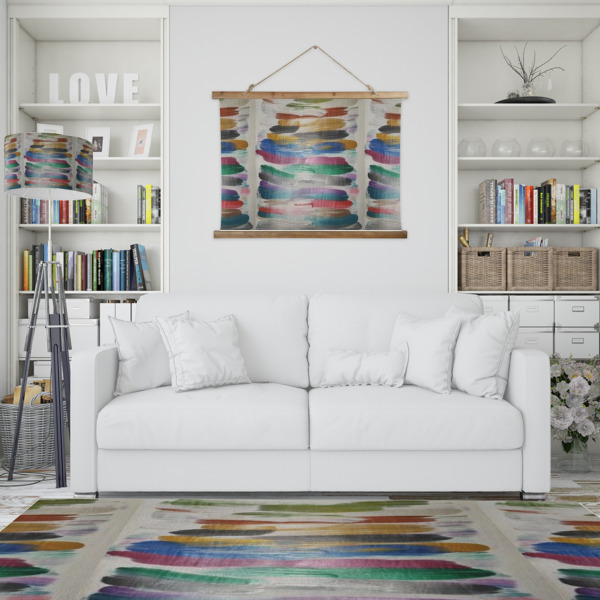 Custom Design - Wall Hanging Tapestry - Landscape - In Context