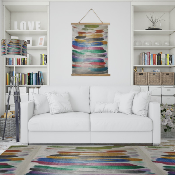 Custom Design - Wall Hanging Tapestry - Portrait - In Context