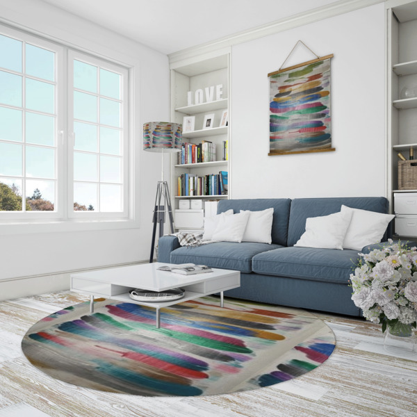 Custom Design - Round Area Rug - IN CONTEXT