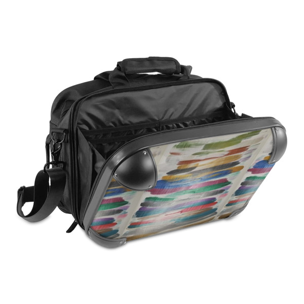 Custom Design - 15" Hard Shell Briefcase - Open