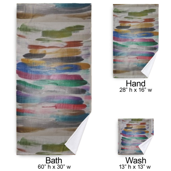 Custom Design - Bath Towel Sets - 3-piece - Approval