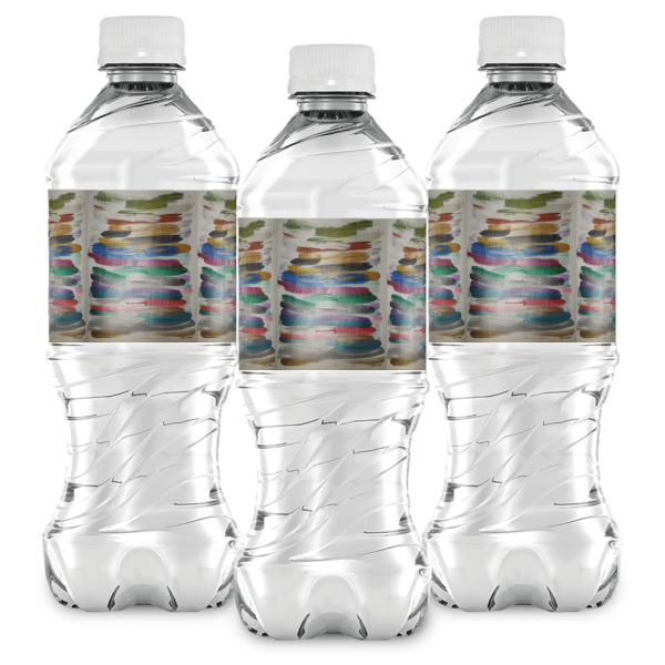 Custom Design - Water Bottle Labels - Front View