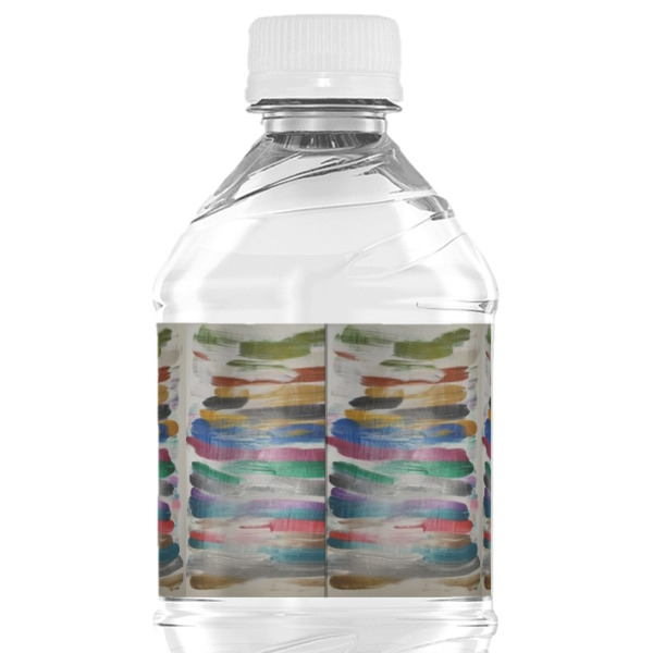 Custom Design - Water Bottle Label - Back View