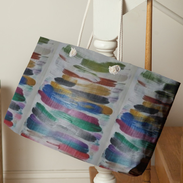 Custom Design - Large Rope Tote - Life Style