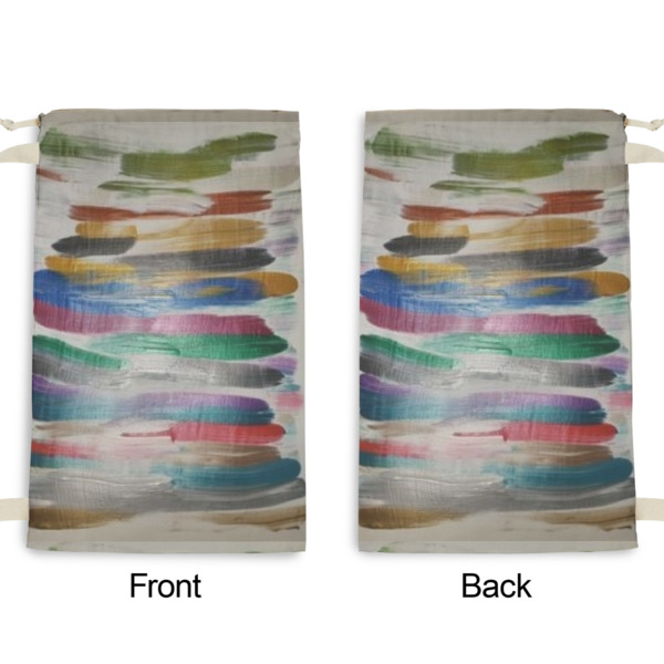 Custom Design - Small Laundry Bag - Front & Back View