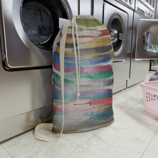 Custom Design - Large Laundry Bag - In Context