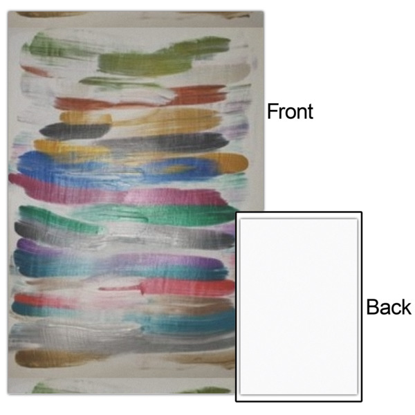 Custom Design - 24x36 - Matte Poster - Front & Back