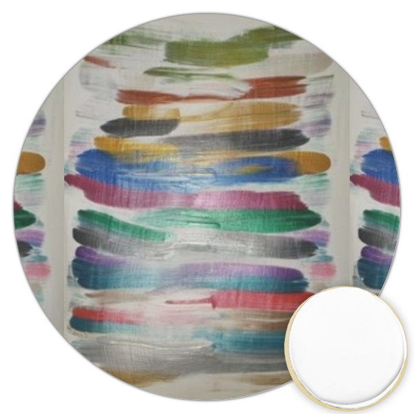 Custom Design Your Own Printed Cookie Topper - 3.25"