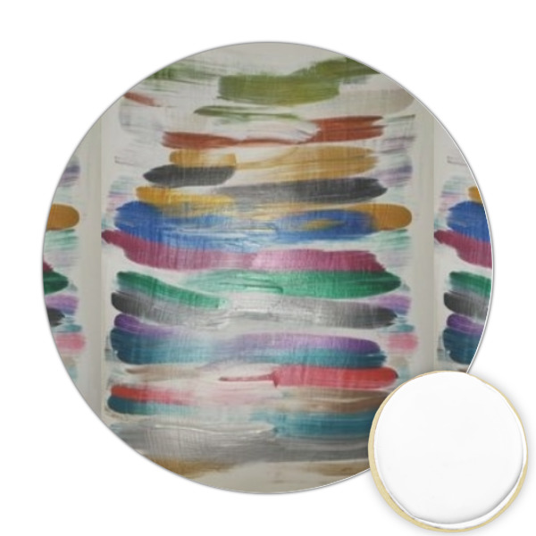 Custom Design Your Own Printed Cookie Topper - Round