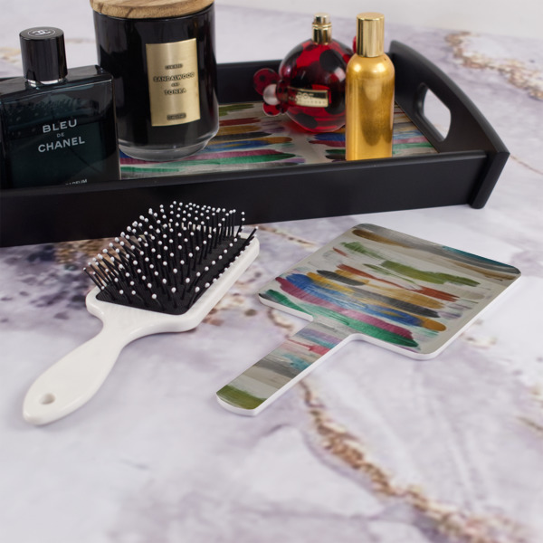Custom Design - Hand Mirror - With Hair Brush