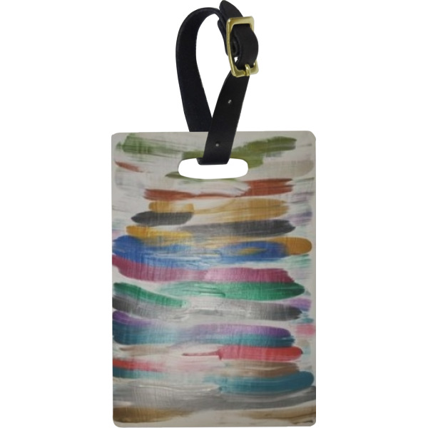 Custom Design Your Own Plastic Luggage Tag - Rectangular