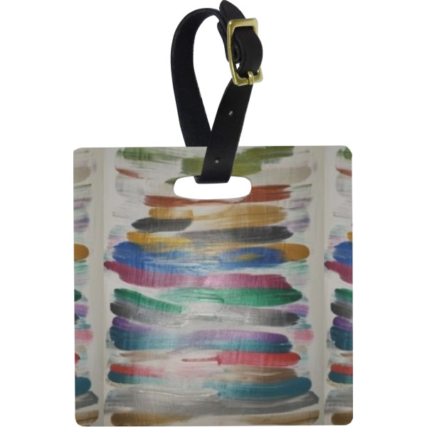 Custom Design - Personalized Square Luggage Tag