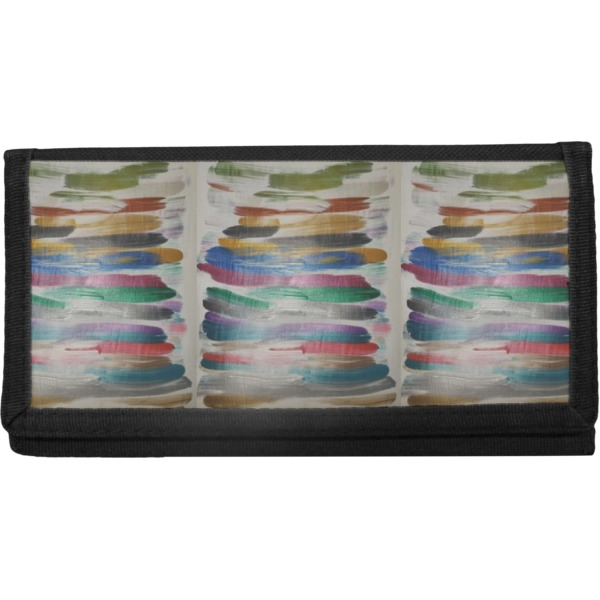 Custom Design Your Own Canvas Checkbook Cover