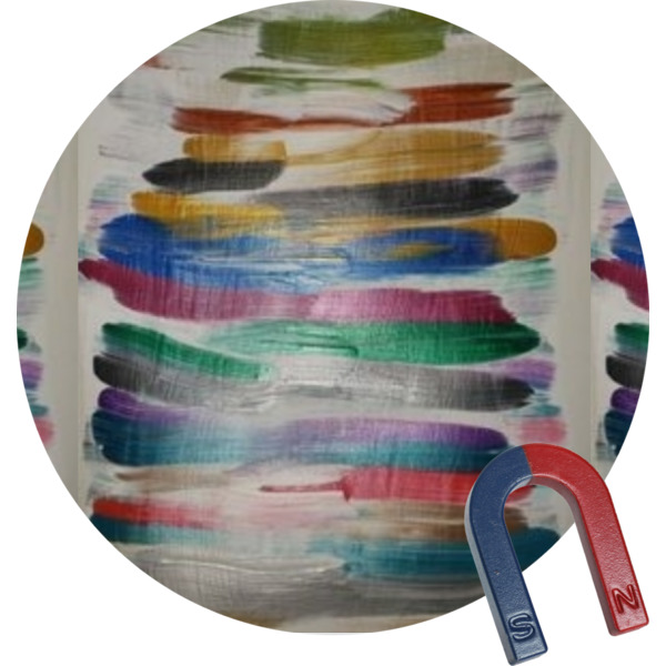 Custom Design Your Own Round Fridge Magnet