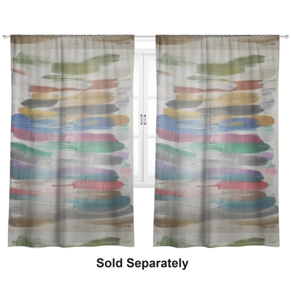 Custom Design - Sheer Curtains Double