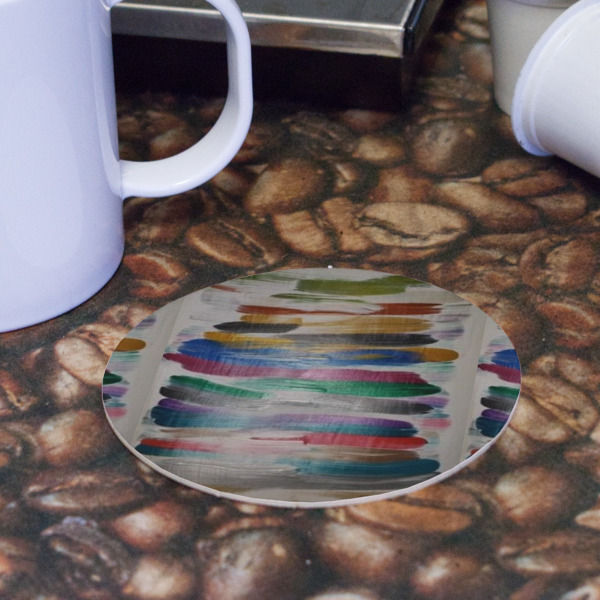 Custom Design - Round Paper Coaster - Front