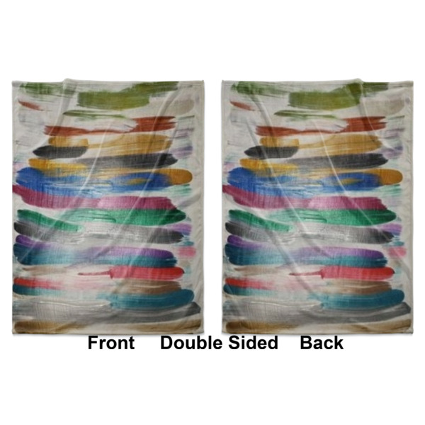 Custom Design - Baby Blanket (Double Sided - Printed Front and Back)