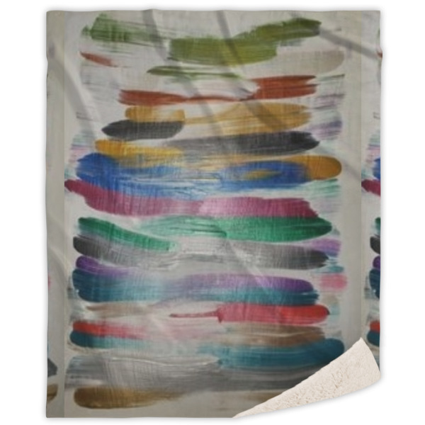 Custom Design Your Own Sherpa Throw Blanket