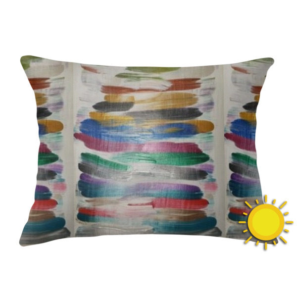 Custom Design Your Own Outdoor Throw Pillow - Rectangular