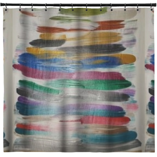 Custom Design - Shower Curtain - Custom Size - Front