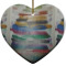 Design Your Own Heart Ceramic Ornament