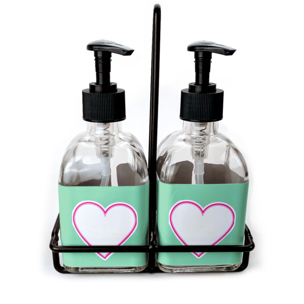 Custom Design Your Own Glass Soap & Lotion Bottles
