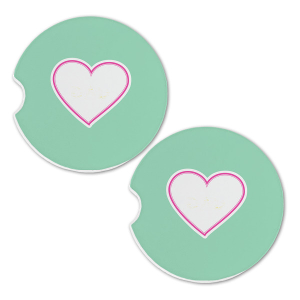 Custom Design - Sandstone Car Coasters - Set of 2