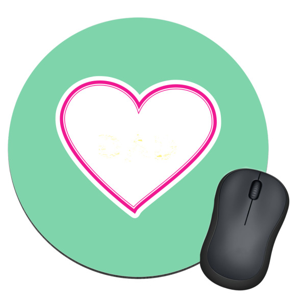 Custom Design Your Own Round Mouse Pad
