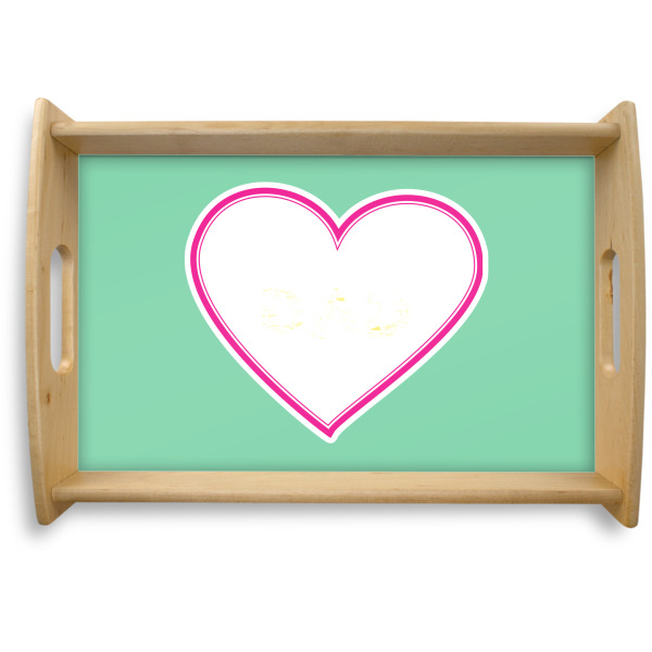 Custom Design Your Own Natural Wooden Tray - Small