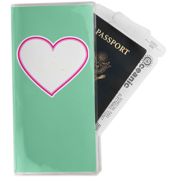 Custom Design Your Own Travel Document Holder