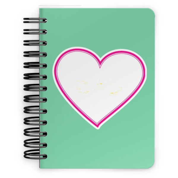 Custom Design Your Own Spiral Notebook - 5" x 7"