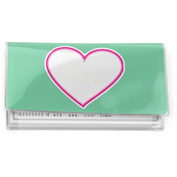Custom Design Your Own Vinyl Checkbook Cover