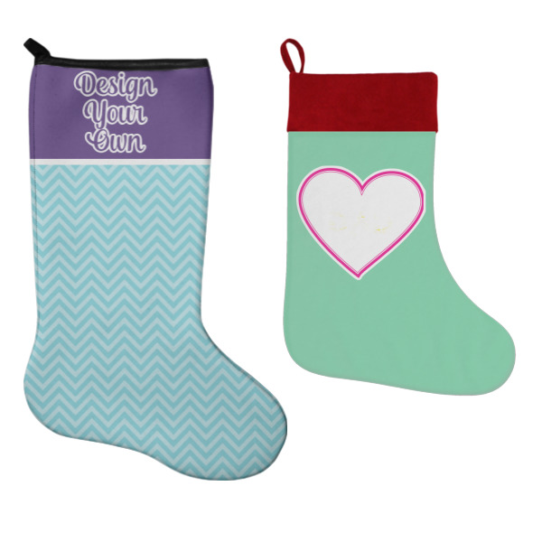 Custom Design - Stockings - Side by Side compare
