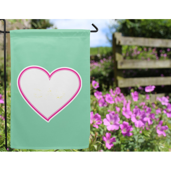 Custom Design - Garden Flag - Outside In Flowers