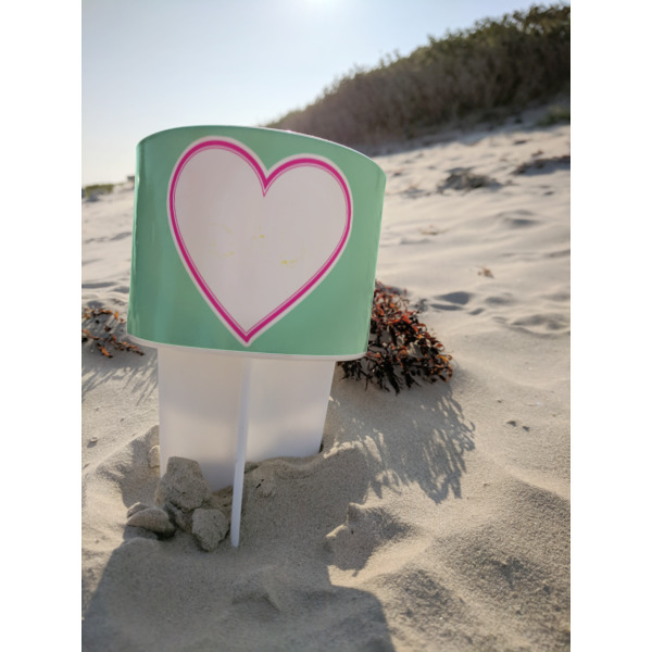 Custom Design - Beach Spiker - White - At Beach