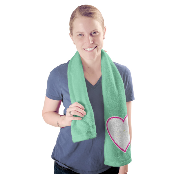 Custom Design - Sport Towel - Exercise use - Model