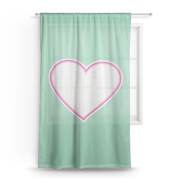 Custom Design Your Own Sheer Curtain