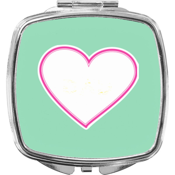 Custom Design Your Own Compact Makeup Mirror