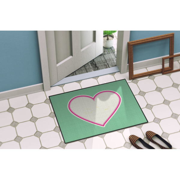 Custom Design - Door Mat - 24"x18" - Lifestyle - Porch