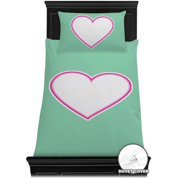 Custom Design - Bedding Set - Twin XL - Duvet - On Bed