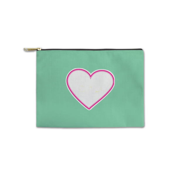 Custom Design Your Own Zipper Pouch - Small - 8.5" x 6"