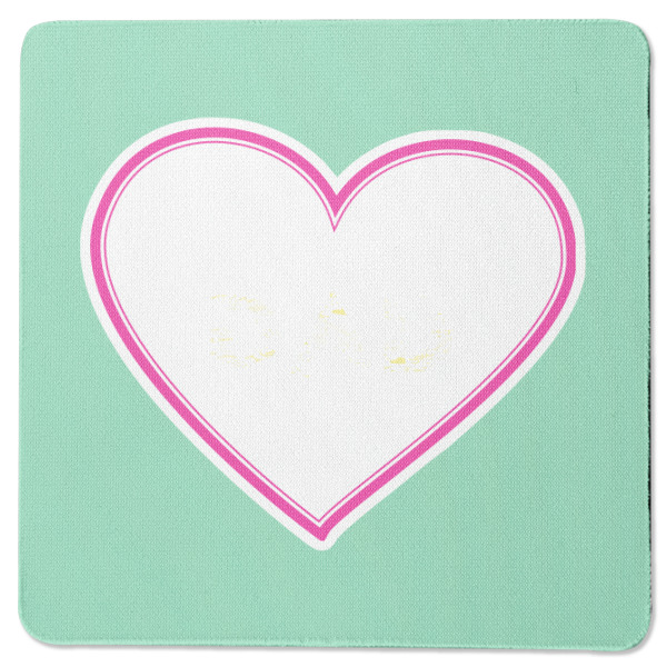 Custom Design - Square Coaster Rubber Back - Single