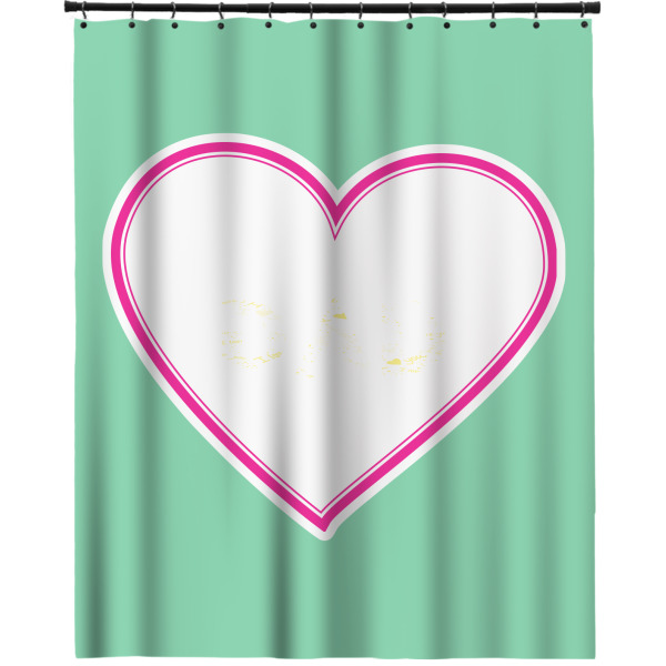 Custom Design Your Own Extra Long Shower Curtain - 70" x 83"